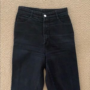 vintage black bongo jeans